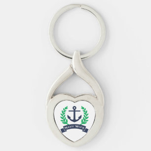 Chaveiro Anchor de Esposa do marinho