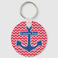 Âncora Azul Náutica no Fundo do Cevão Vermelho