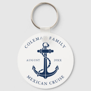 Chaveiro Ancoragem Náutica de Navio Cruzeiro da Família Per