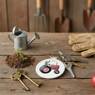 Chaveiro Andando De Um Trator