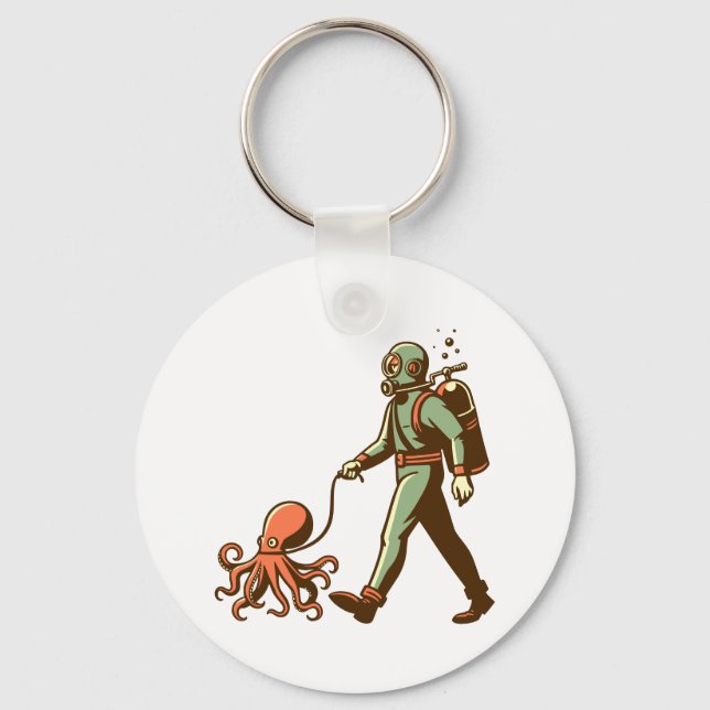 Chaveiro Andando pelo polvo (Frente)