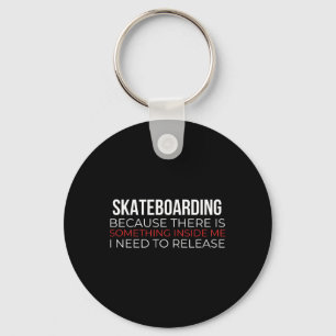Chaveiro Andar de skate Patinação Skate Patinador 