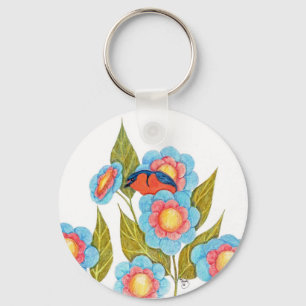 Chaveiro Andorinha de celeiro e Posies
