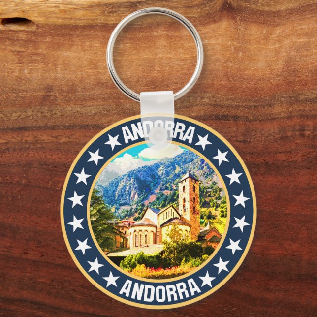 Chaveiro Andorra (Frente)