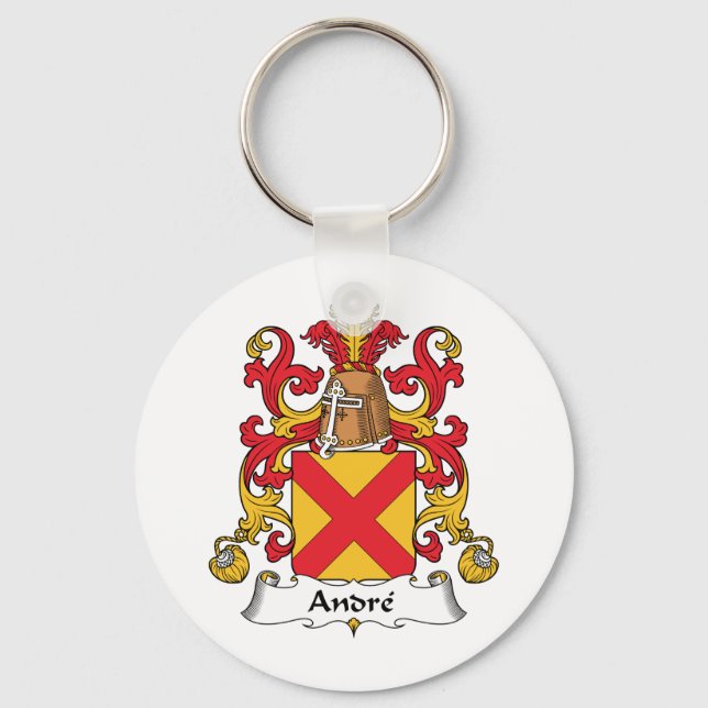 Chaveiro Andre Family Crest (Frente)