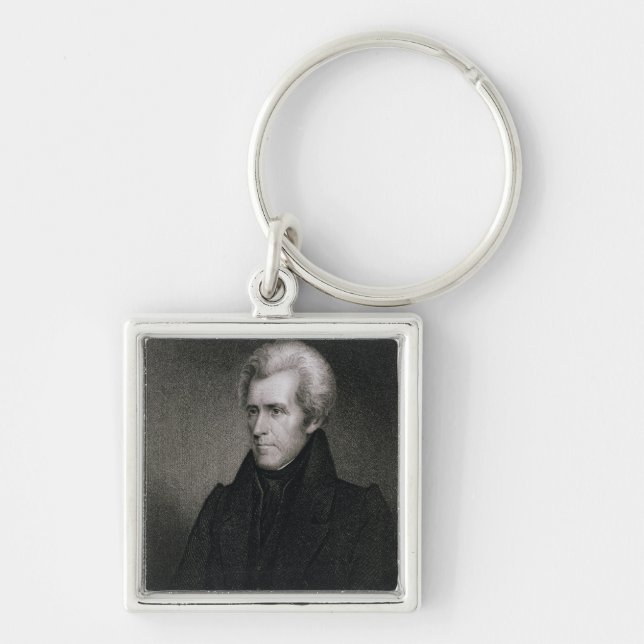 Chaveiro Andrew Jackson (gravura) (Frente)