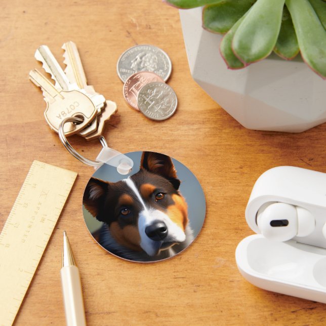 Chaveiro Andy The Australian Blue Heeler (Mesa)