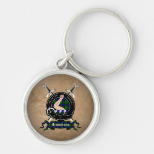 Chaveiro Anéis Chave do Crachá de Clã Armstrong