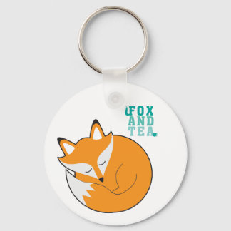 Chaveiro Anel Chave Fox E Tea - N.1