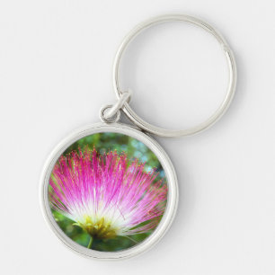 Chaveiro Anel de Chave da Flor da Árvore da Seda Persa