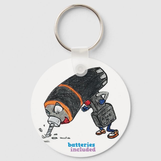 Chaveiro Anel de Chave de Drill (Frente)