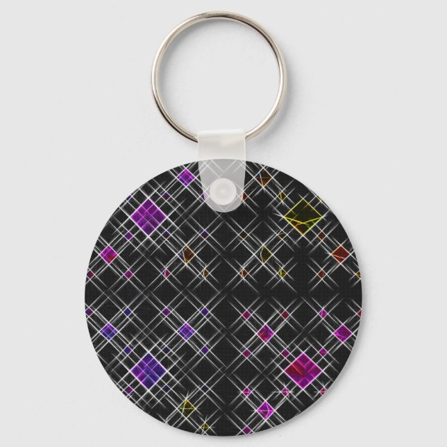 Chaveiro Anel de Chave de Ouros e Cruzamentos (Frente)