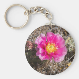 Chaveiro Anel de Chave de Pear Rosa picante