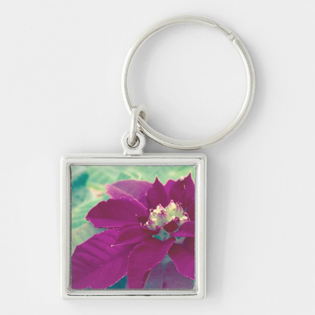 Chaveiro Anel de chave Poinsettia (Frente)