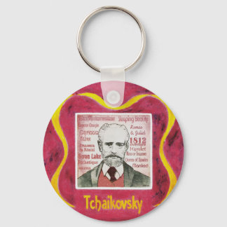 Chaveiro Anel de chave Tchaikovsky