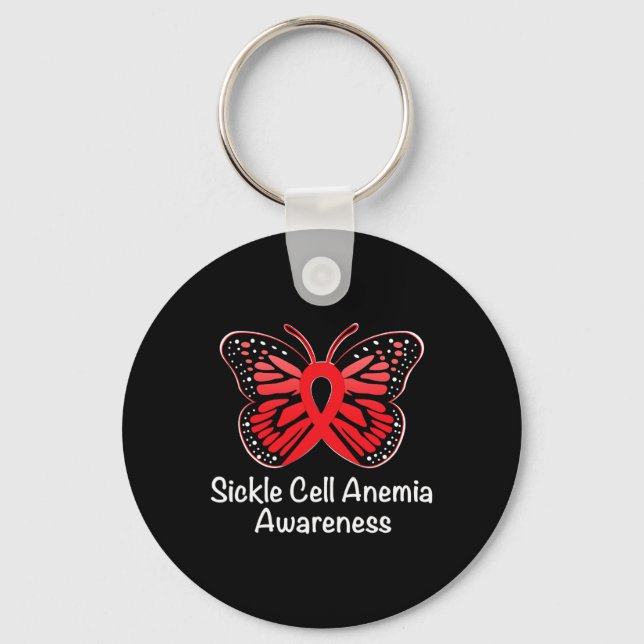Chaveiro Anemia das Células Falsiformes O Guerreiro Suporta (Frente)