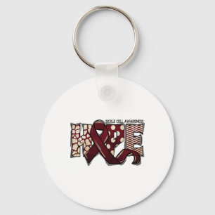 Chaveiro Anemia em Células Falsiformes Sensibilização Mês F