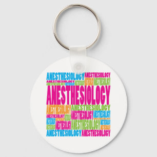 Chaveiro Anesthesiology colorido