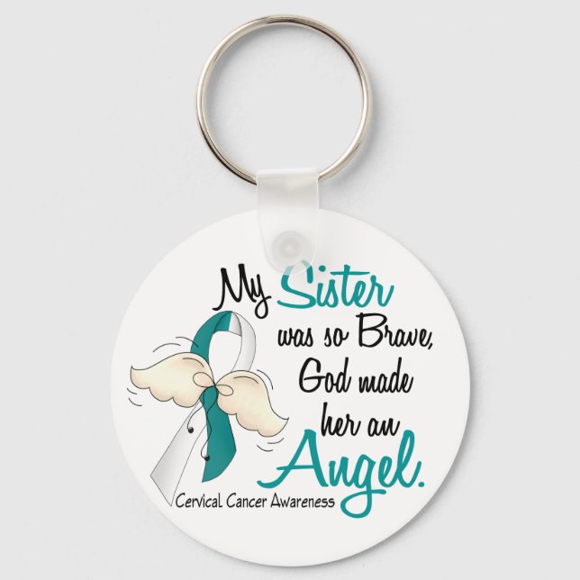 Chaveiro Angel 2 Cervical Cancer Sister (Frente)