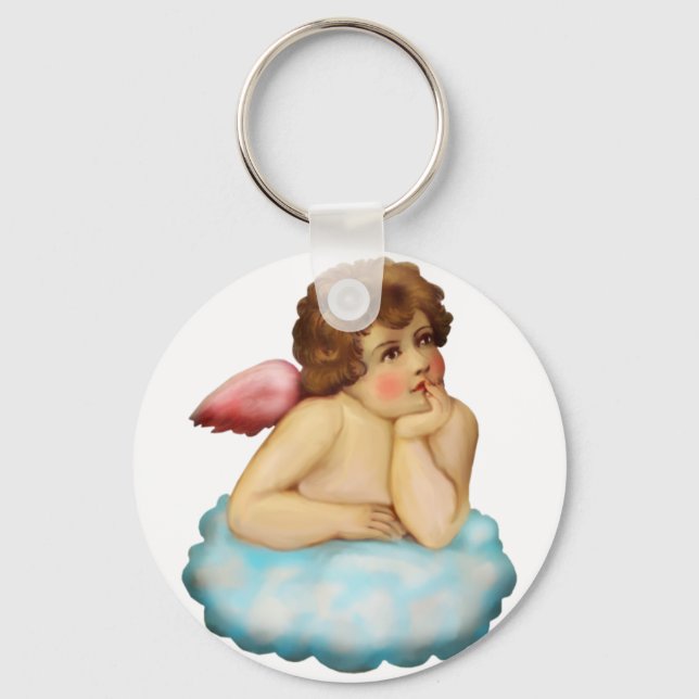 Chaveiro Angel Cloud Cupid (Frente)