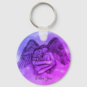 Chaveiro Angel Eros no Amor, eu te amo
