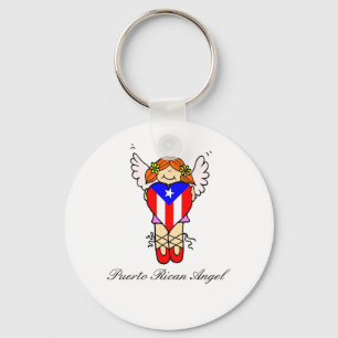 Chaveiro Angel porto-riquenho