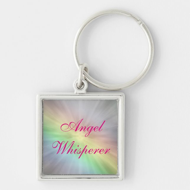 Chaveiro Angel Whisperer design (Frente)