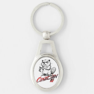 Chaveiro Angry Beaver Canadian AF
