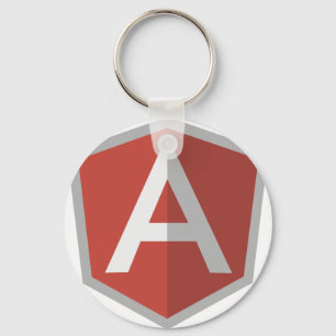 Chaveiro AngularJS Shield Logotipo