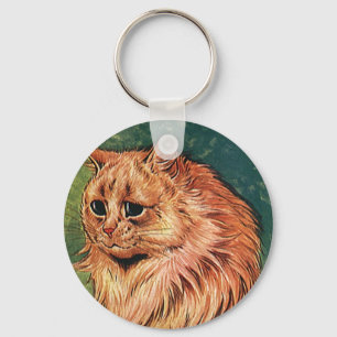 Chaveiro Animais de Estimação Antigos, Gato Laranja de Cabe