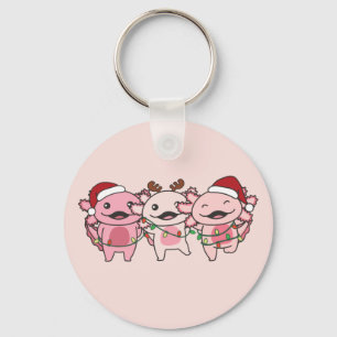 Chaveiro Animais de Natal Axolotl Axolotls