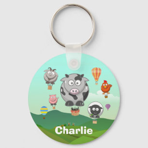 Chaveiro Animais Personalizados Da Exploração De Balões 