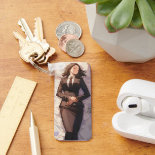 Chaveiro Anime de empresária adormecida