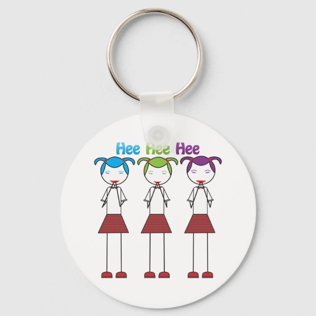 Chaveiro Anime japonesas brincando (Frente)