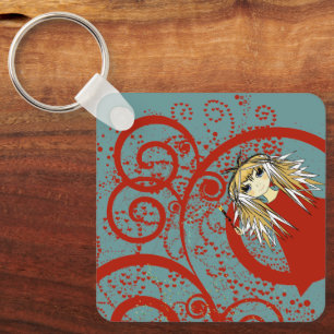 Chaveiro Anime Love- Personalize -