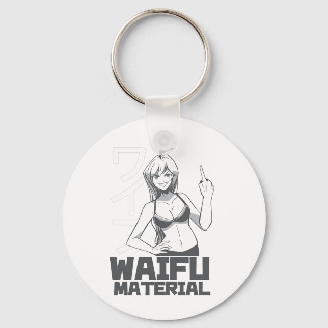 Chaveiro Anime Waifu (Frente)