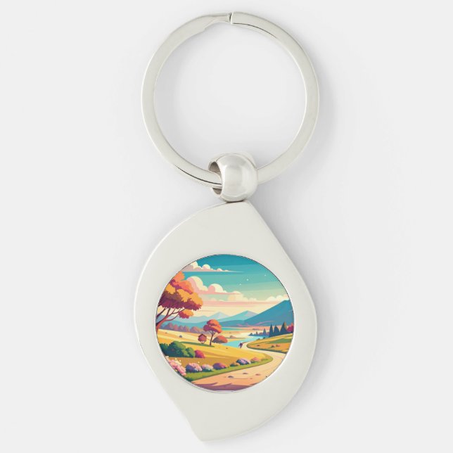 Chaveiro Anime world (Frente)