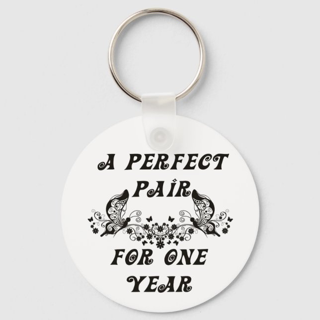 Chaveiro Aniversário de 1 Ano (Frente)