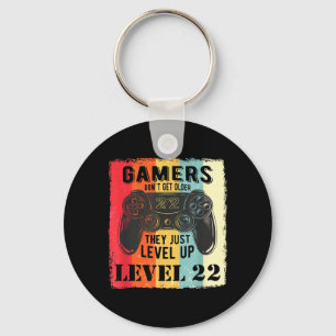 Chaveiro Aniversário de 22 anos do jogo videogame retrô
