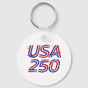 Chaveiro Aniversário de 250 anos dos EUA 1776-2026 Patrióti