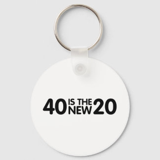 Chaveiro aniversário de 40 anos