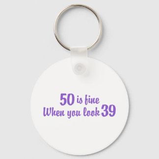 Chaveiro Aniversário de 50 anos