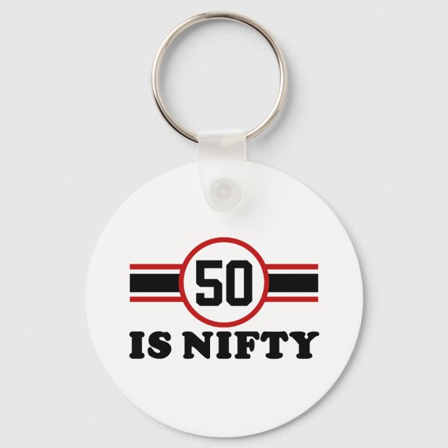 Chaveiro Aniversário de 50 anos (Frente)