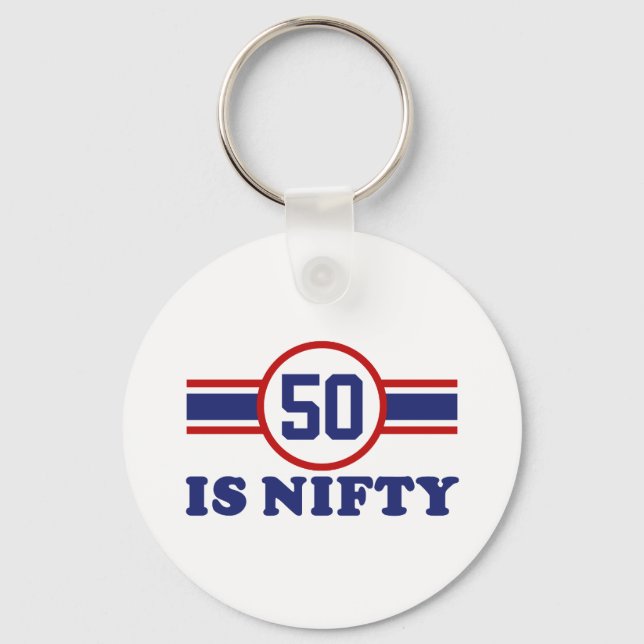 Chaveiro Aniversário de 50 anos (Frente)