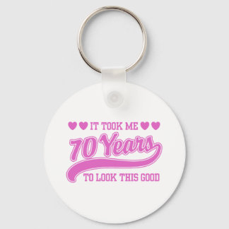 Chaveiro Aniversário de 70 anos