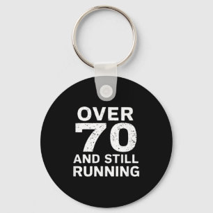 Chaveiro Aniversário de 70 anos Corredores mais velhos sobr