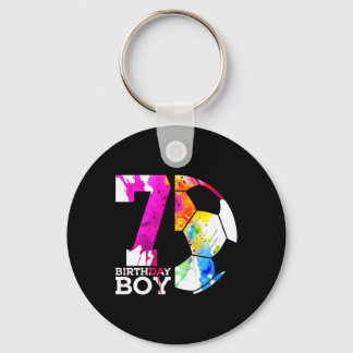 Chaveiro Aniversário de 7 anos do menino de futebol 7º Aniv