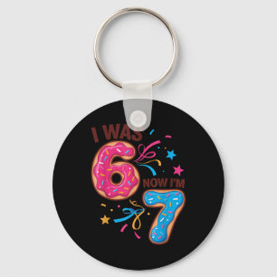Chaveiro Aniversário de 7 Anos Era 6 Agora Eu Tenho 7 67 Ho