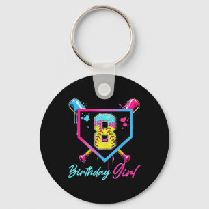 Chaveiro Aniversário de 8 anos de Sorvete Softll Drip Bday