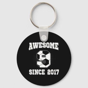Chaveiro Aniversário de 9 anos de Futebol 9 Anos Incrível D